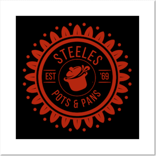 Steele's Pots and Pans Posters and Art